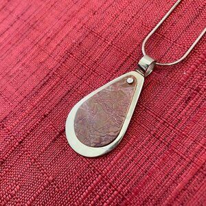 Jessie Senecal Handmade Sterling Silver "Copper Roots" Necklace
